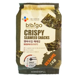 Хрустящая морская капуста (оригинальная) CJ Bibigo, Корея, 5 г Акция