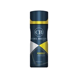 Дезодорант  мужской спрей COOL BREEZE Energy 200мл