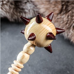 Сувенирное деревянное оружие "Булава", 26 см, микс