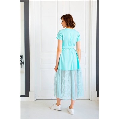 Ivera 1036 бирюзовый, Платье