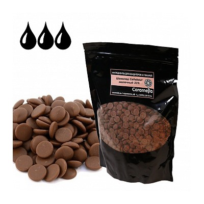 Шоколад Callebaut молочный 33%, 1 кг