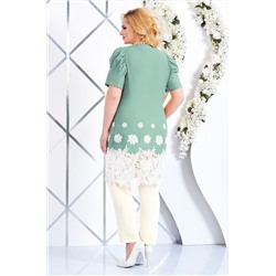 Ninele 5900 зеленый, Брюки,  Блуза