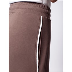 Свободные брюки  из тонкого премиального футера с эластаном