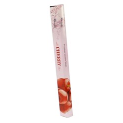 Premium Incense Sticks CHERRY, Aromatika (Премиум ароматические палочки ВИШНЯ, Ароматика), шестигранник, 20 г.