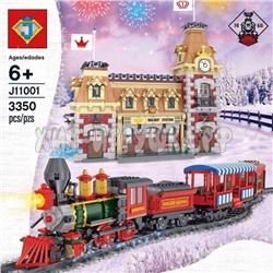 Конструктор Поезд 3362 дет. Р/У J11001, J11001