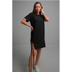 Женское трикотажное платье с бахромой Happyfox