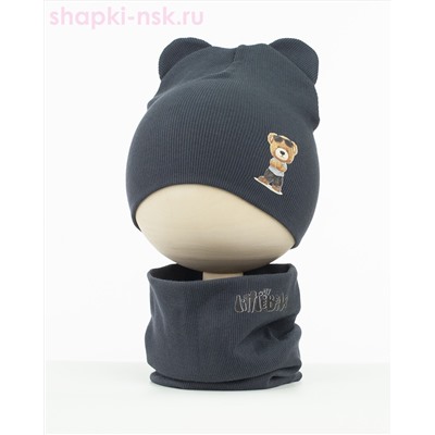 04-1-NT Комплект (колпак+снуд) (2-3 года)