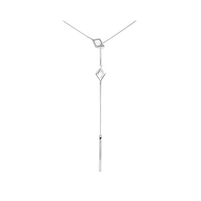 Колье из серебра без вставки, Ю-55027р