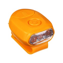 Фонарик на кепку, 3 LED