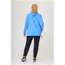 Svetlana-Style 1871 голубой+черный, Брюки,  Жакет