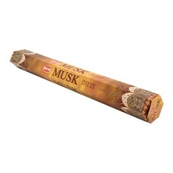 Hem Incense Sticks MUSK (Благовония МУСК, Хем), уп. 20 палочек.