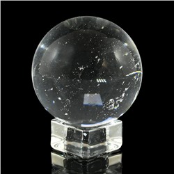 Шар из прозрачного халцедона, диаметр 66-68мм