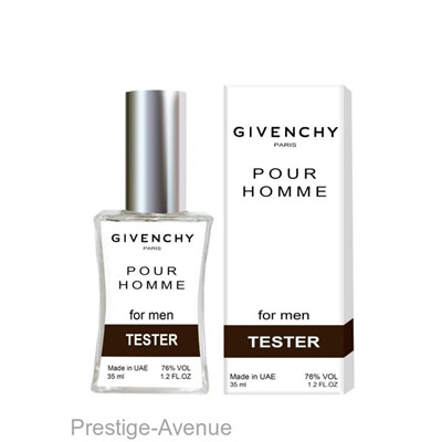 Тестер Givenchy - Pour Homme 35 ml Made in UAE