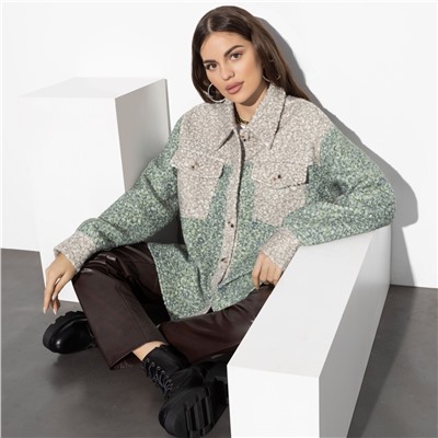 Рубашка, Нельзя не влюбиться (green beige)