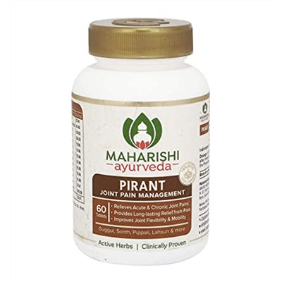 PIRANT tablets Maharishi Ayurveda (Пирант, от болей в суставах, Махариши Аюрведа), 60 таб.