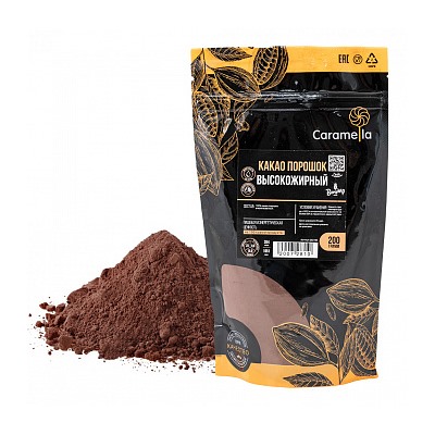 Какао порошок B.Callebaut Темный, 22/24%, 200 г