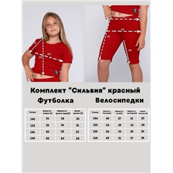 Комплект "Сильвия" красный