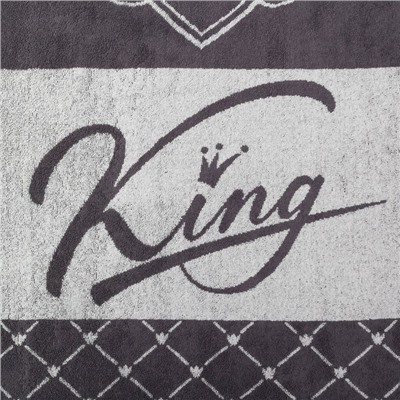 Полотенце махровое Этель "King" 50х90см, 100% хлопок, 420гр/м2