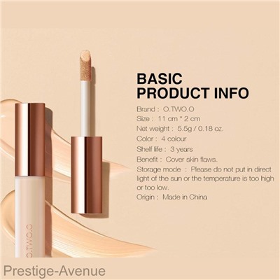 Консилер O.TWO.O High coverage liquid concealer 5.5g (арт. 9998)