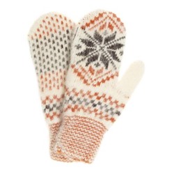 Варежки подростковые "Звезда 3 цвета" 1002-1