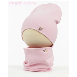 02-64-LT Комплект (шапка+снуд) (52-54)