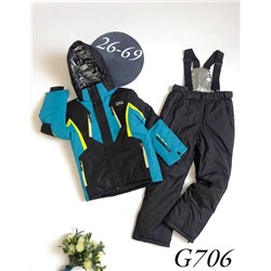 Костюм G706 бирюзовый