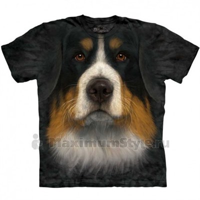 Футболка The Mountain "Bernese Mountain Dog Face" (детская)