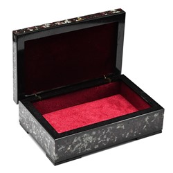 Ларец из эвдиалита 120*80*40мм