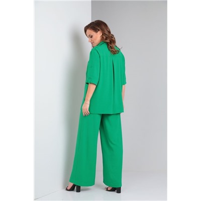 Andrea Fashion 3 зелёный, Брюки,  Рубашка