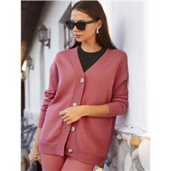 Кардиган из пряжи с кашемиром