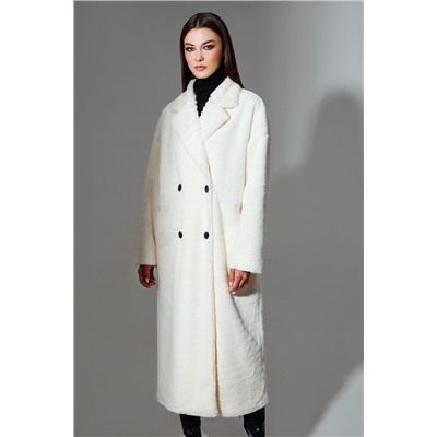 DiLiaFashion 0649 кремовый, Пальто