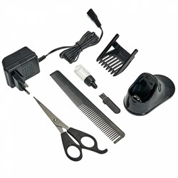 Машинка для стрижки волос DELTA DL-4032A аккумуляторная, красная