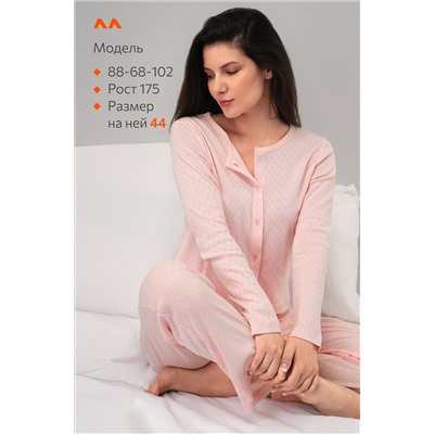 Женская пижама с брюками из ажурного хлопка Happyfox