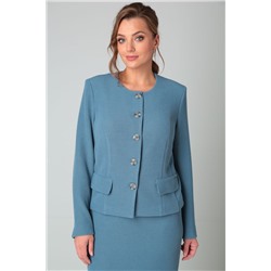 Verita 2176 голубой, Юбка,  Жакет