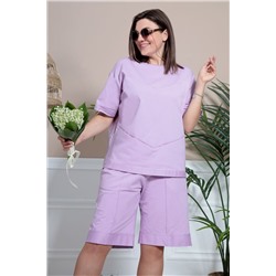 BegiModa 3027 лаванда, Блуза,  Шорты
