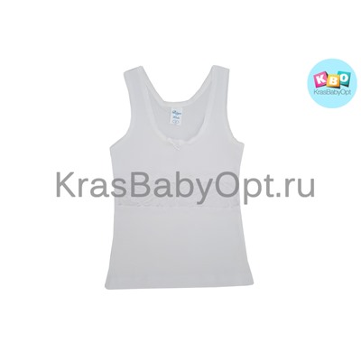 Майка белая для девочки