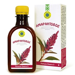 Масло льняное "Амарантовое", 200мл К 0301