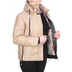 8269 BEIGE Куртка демисезонная женская BAOFANI (100 гр. синтепон) размер 50