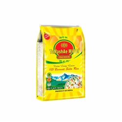 TAMASHAE MIADI Extra Long Grain 1121 Basmati Sella Rice (ТАМАШАЕ МИАДИ экстрадлинный пропаренный индийский рис басмати селла 1121), ПАКЕТ, 1 кг.