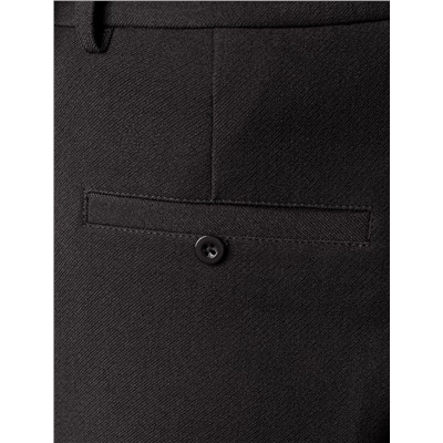 Прямые брюки из супер-плотной эластичной поливискозы