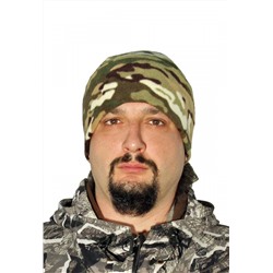 Флисовая шапка из плотного флиса 280гр/м2 мультикам