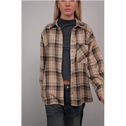 Рубашка женская в клетку Happyfox