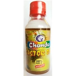 CASTOR OIL 100% Pure, Chanda (КАСТОРОВОЕ МАСЛО 100% чистое, Чанда), 100 мл.