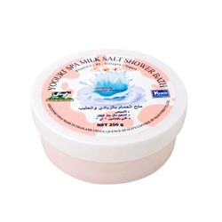 YOGURT Spa Milk Salt, Shower Bath, Yoko (Солевой СПА-Скраб С ЙОГУРТОМ И МОЛОКОМ, Йоко), 250 г. - СРОК ГОДНОСТИ ДО 31 АВГУСТА 2024 ГОДА