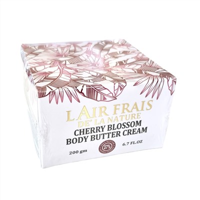 L'air Frais De'la Nature CHERRY BLOSSOM Body Butter Cream (Крем-масло для тела ЦВЕТОК ВИШНИ), 200 г.