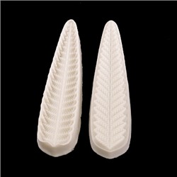 Силиконовый молд - вайнер "Лист папоротника №1" 11*3 cм