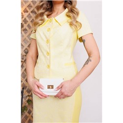 Мода Юрс 2029 нежно-желтый, Юбка,  Жакет