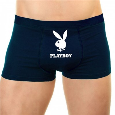 Трусы мужские с рисунком "PlayBoy"