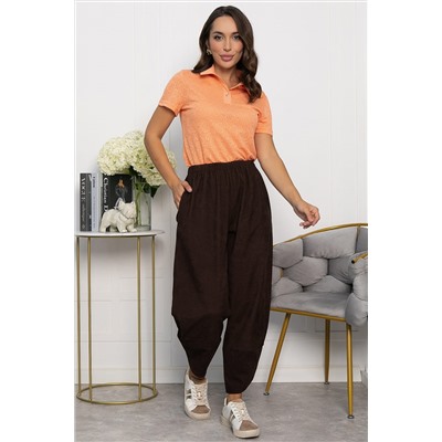 Брюки бохо (шоколад) Б12848-10М
