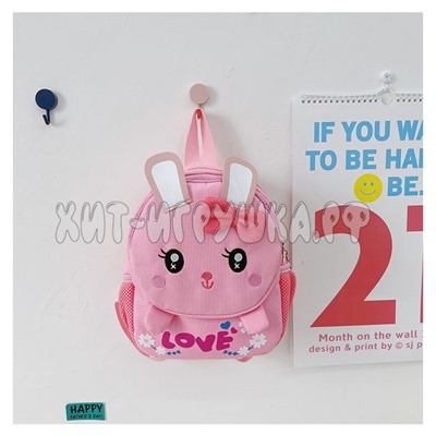 Рюкзак детский дошкольный ЗАЙКА GD001, GD001-Pink